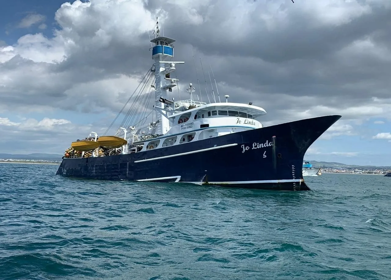 Eurofish group vessel at sea — source of ultra-frozen sashimi-grade tuna