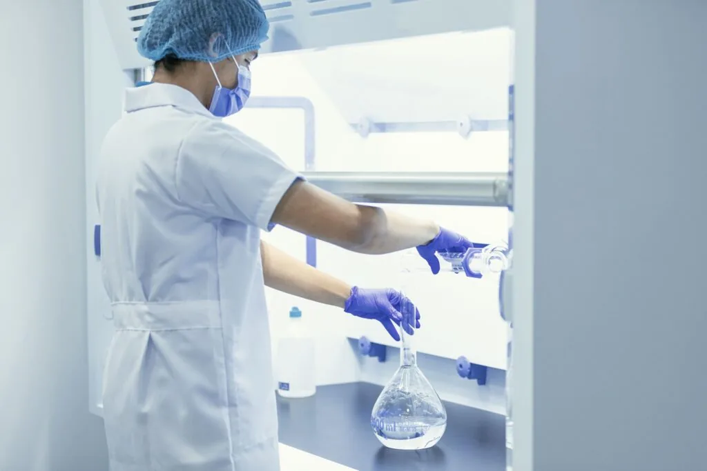 Laboratory analysis of marine protein hydrolysates